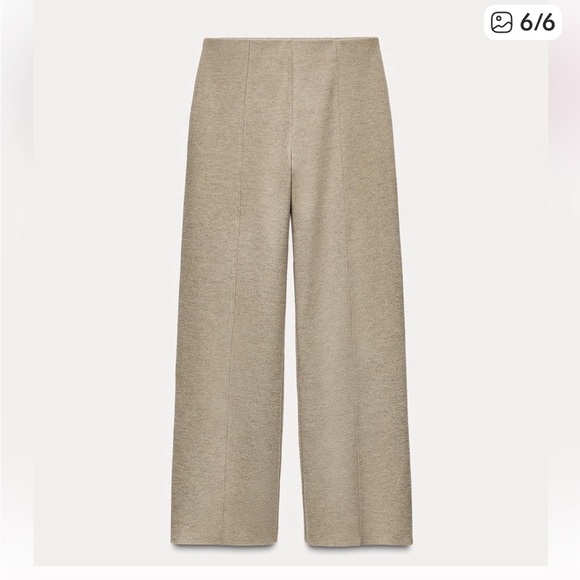 NWT ZARA 2024 COLLECTION SOFT STRAIGHT LEG PANTS SIZE S AND L - Picture 9 of 10